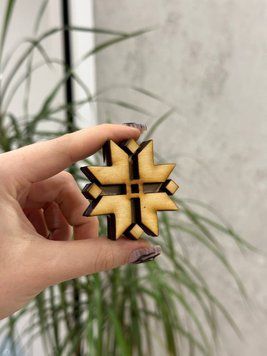 Штамп &laquo;Полтавська Вишивка&raquo; для вибійки по тканині  дерев'яний штамп для вибійки по тканині